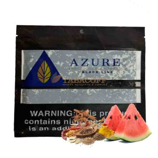 Тютюн для кальяну Azure Black Line Bengal Watermelon (Пряний кавун)